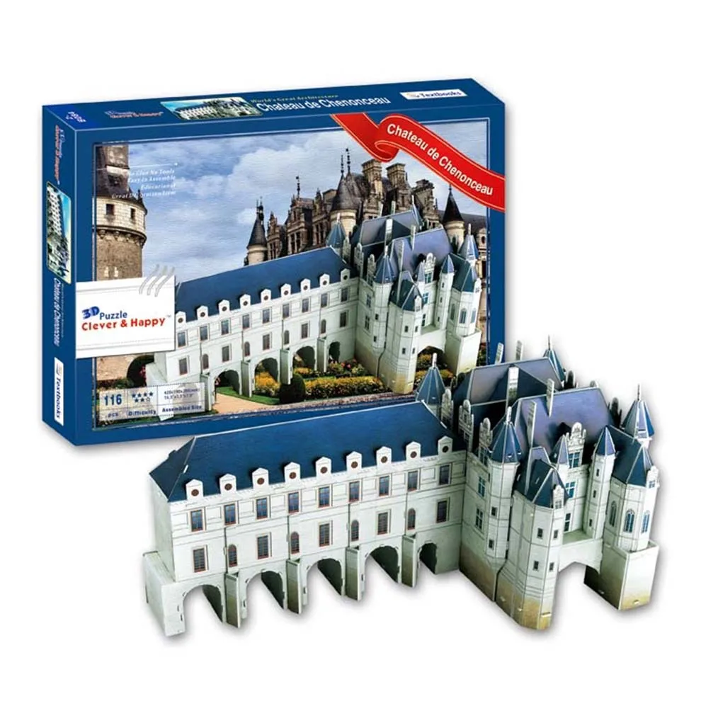 Hagia Sophia Model Jigsaw Puzzle Cardboard Building Puzzles Castle 3D for Wholesale