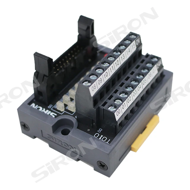 Siron T010 Din Rail/screws Mounting Input/output Led Display 16 Pin