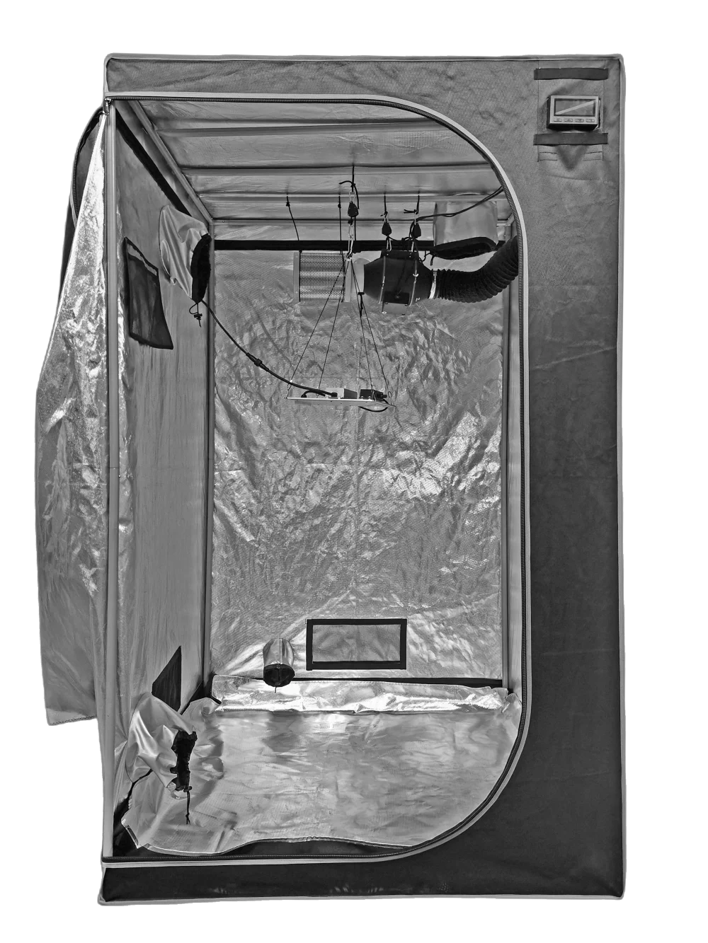 Factory Direct Supply 3x3 Growtent Easily Assembled Grow Tent Kit With ...