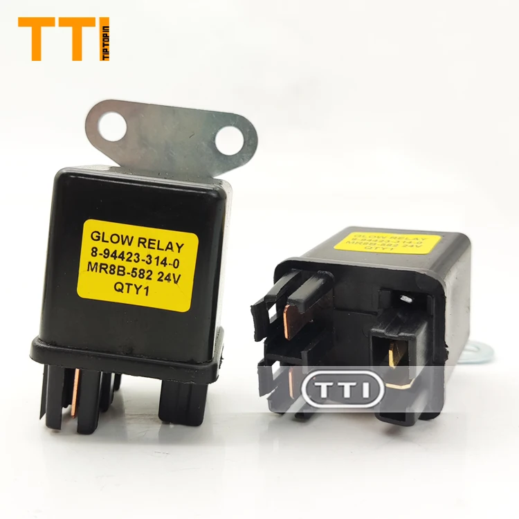 EX200 ZX200 Excavator Glow Relay 8-94423314-0 8-94423-314-0 