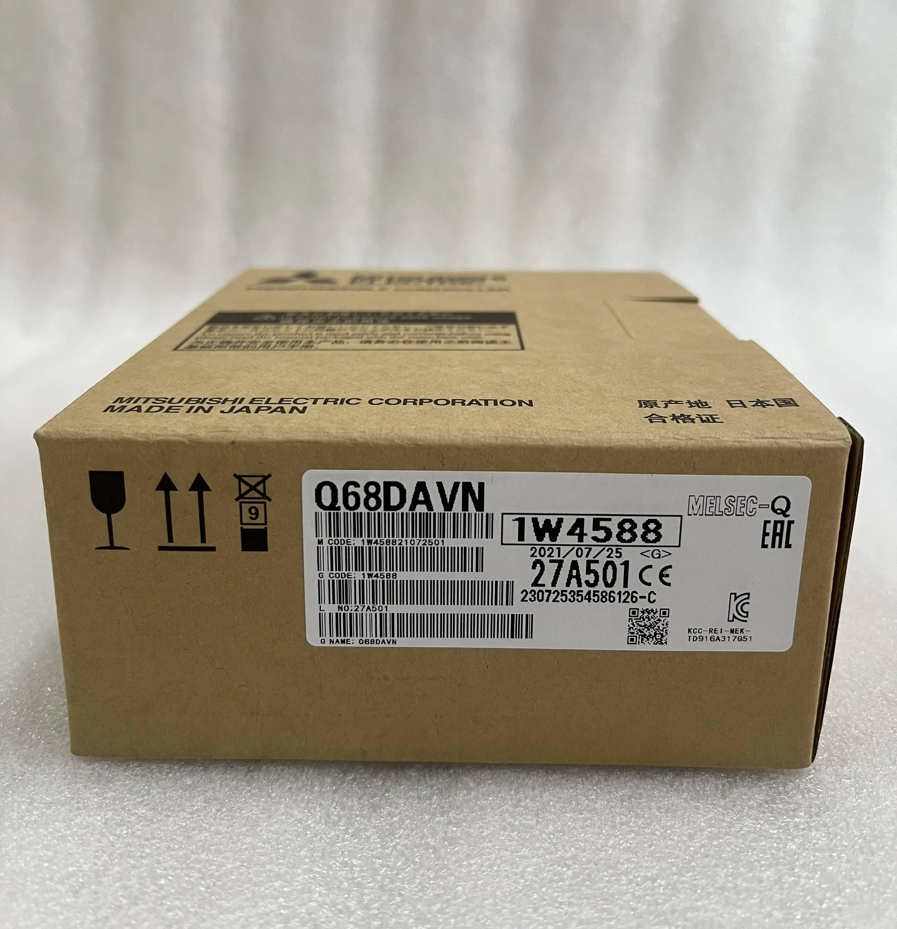 Mitsubishi PLC Analog Input Module Q68DAVN