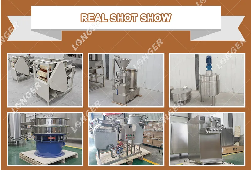 Automatic Nut Milk Extractor Machine Production Processing Plant Almond Milk Plant