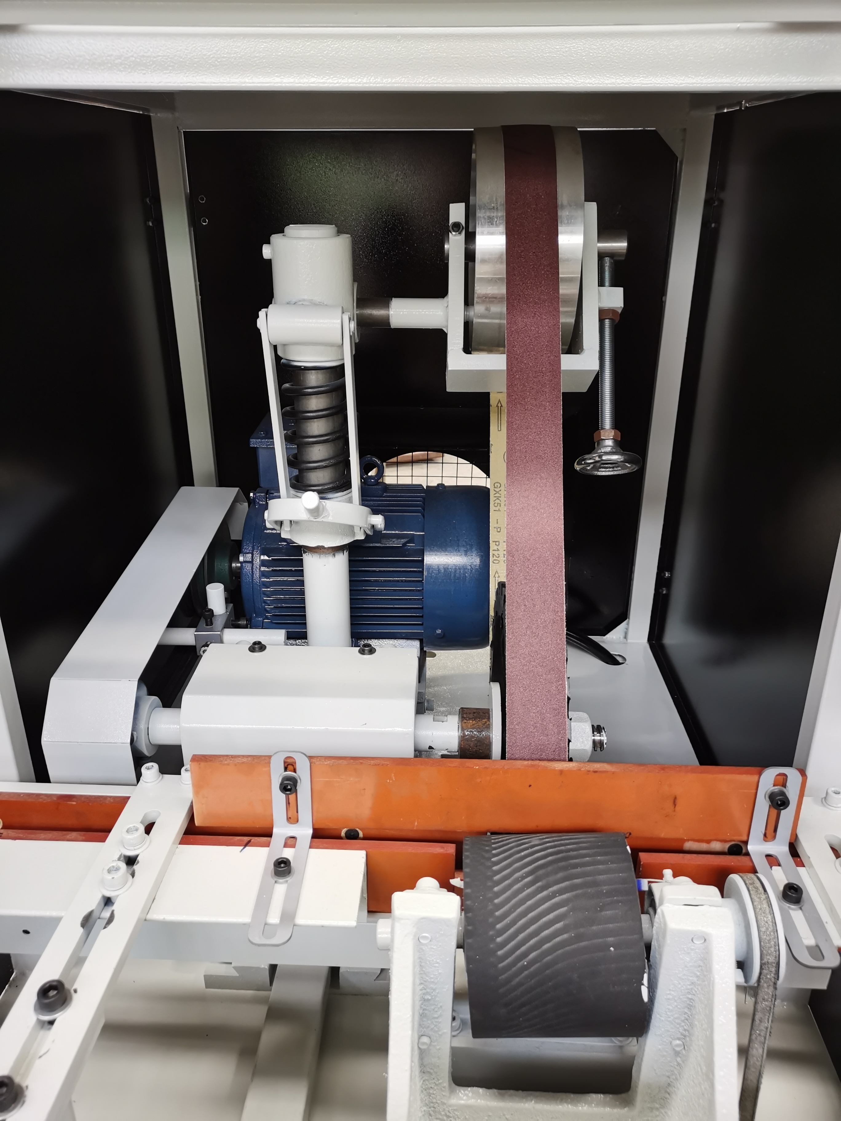 Auto Ss Pipe Polishing Machine Metal Stainless Steel Belt Sander Pipe Polish Tube Buffing