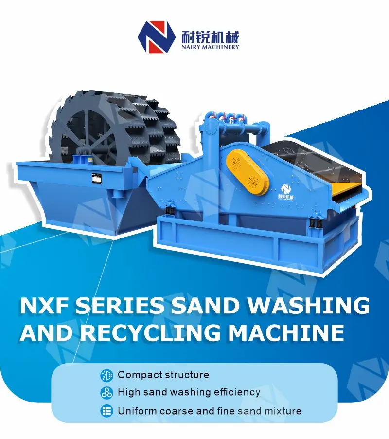 Industrial Gravel Cleaning Stone Washing Drying Machine Aggregate ...
