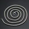 Titanium steel necklace 3mm*60cm