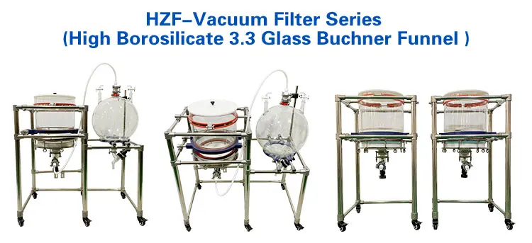 Laboratory Nutsche Vacuum Suction Filter Machine With Filtration ...