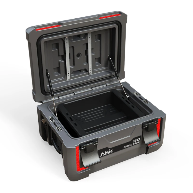 50L Customizable Original Design HDPE Off-road Overland 4x4 Tool Box Outdoor Gear Cargo Case for Truck Van SUV for OEM