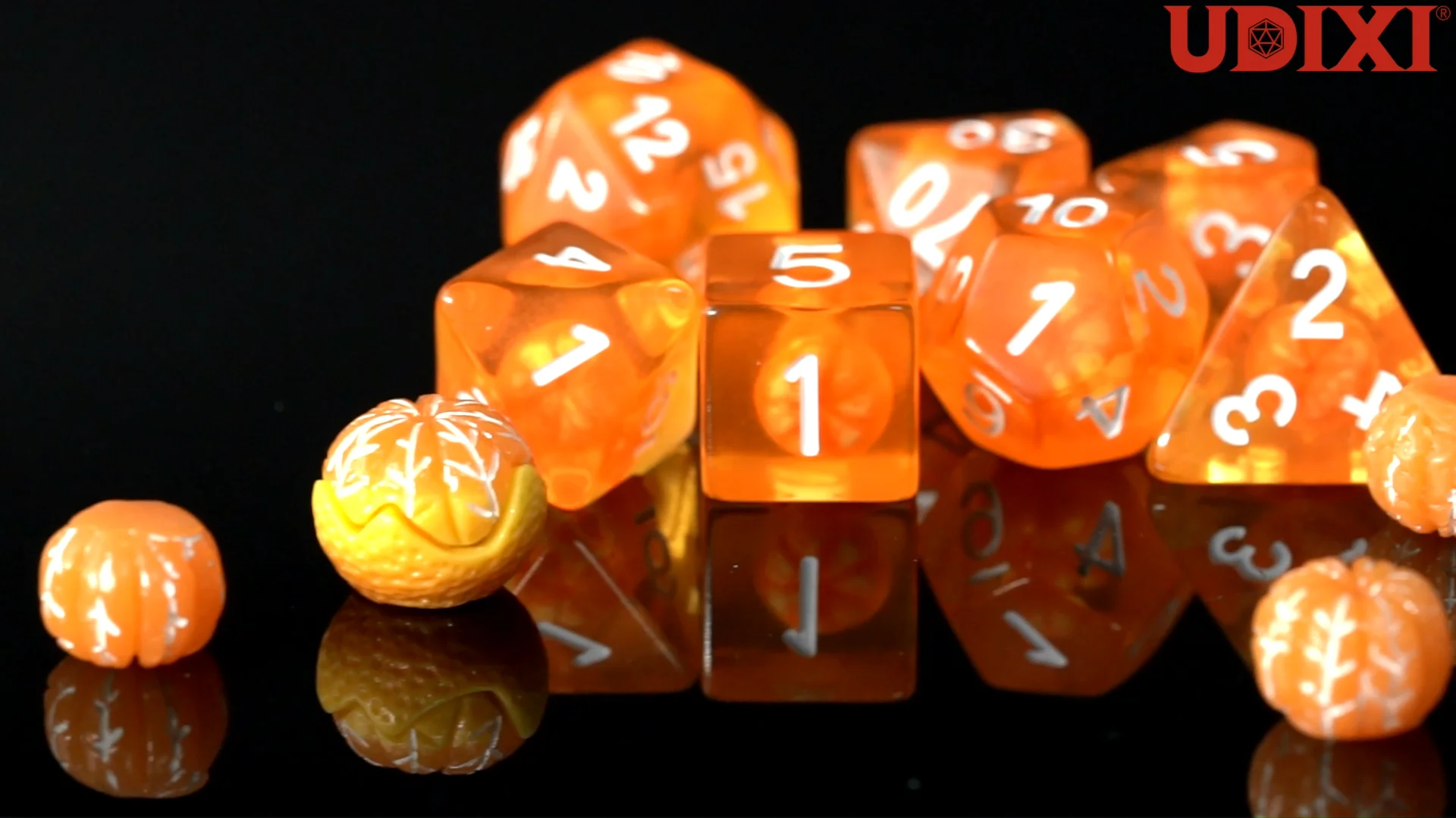 Udixi Dnd Bulk Polyhedral Dice D4d20 Random Mixed Styles Resin Dice