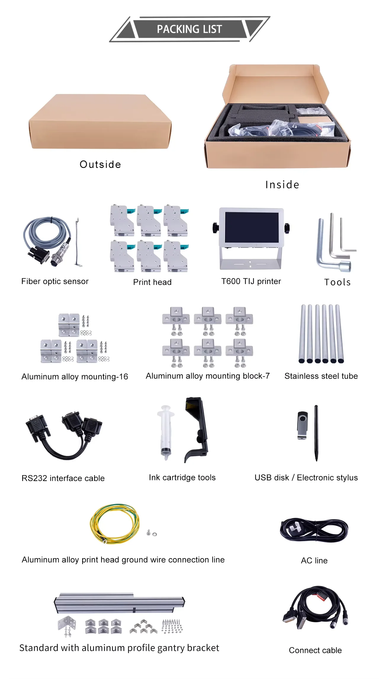 Automated Inkjet Printers for Barcode Marking for Logistics and Battery Printing Beverage Bottle Expiration Date Printer