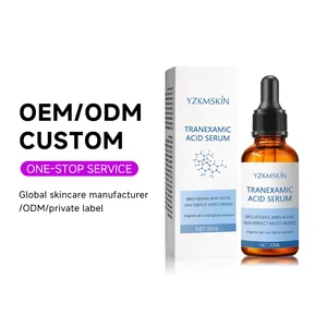 Private Label Skin Care Moisturizing Brightening Whitening OEM Products Anti Aging Wrinkle Vitamin C E  Tranexamic Face Serum