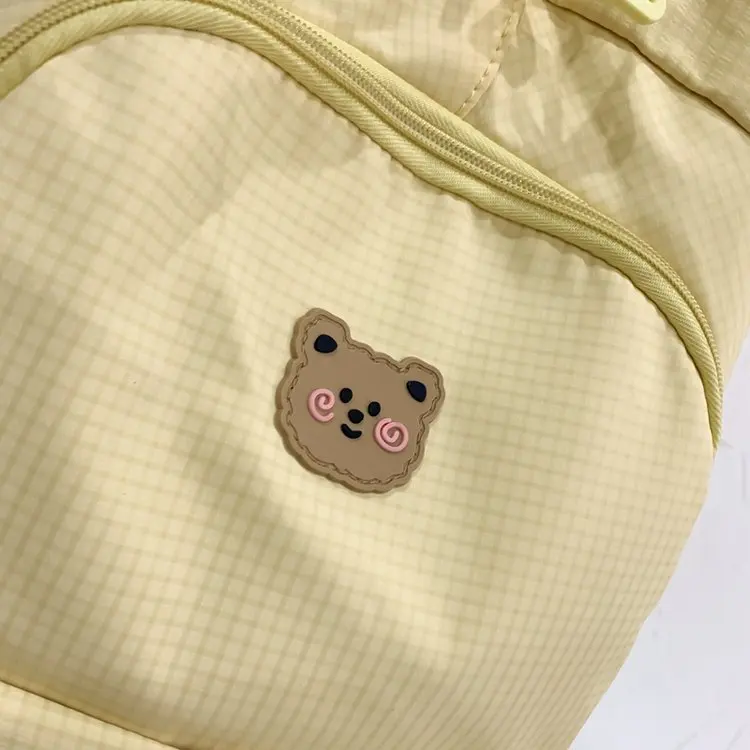 Modischer Cartoon Bär Schulrucksack Für Mädchen Mit Reißverschluss_voghion.com