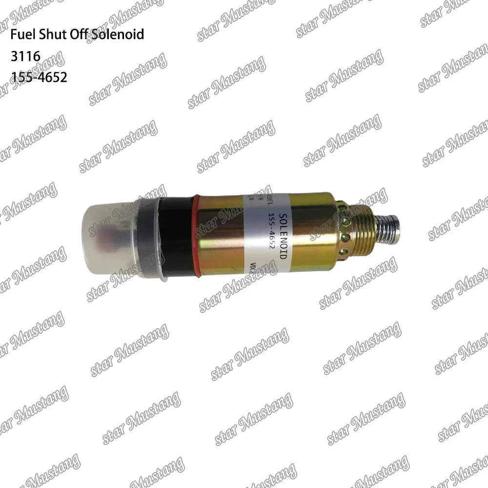 3116 Fuel Shut Off Solenoid 24v 1554652 Suitable For Caterpillar