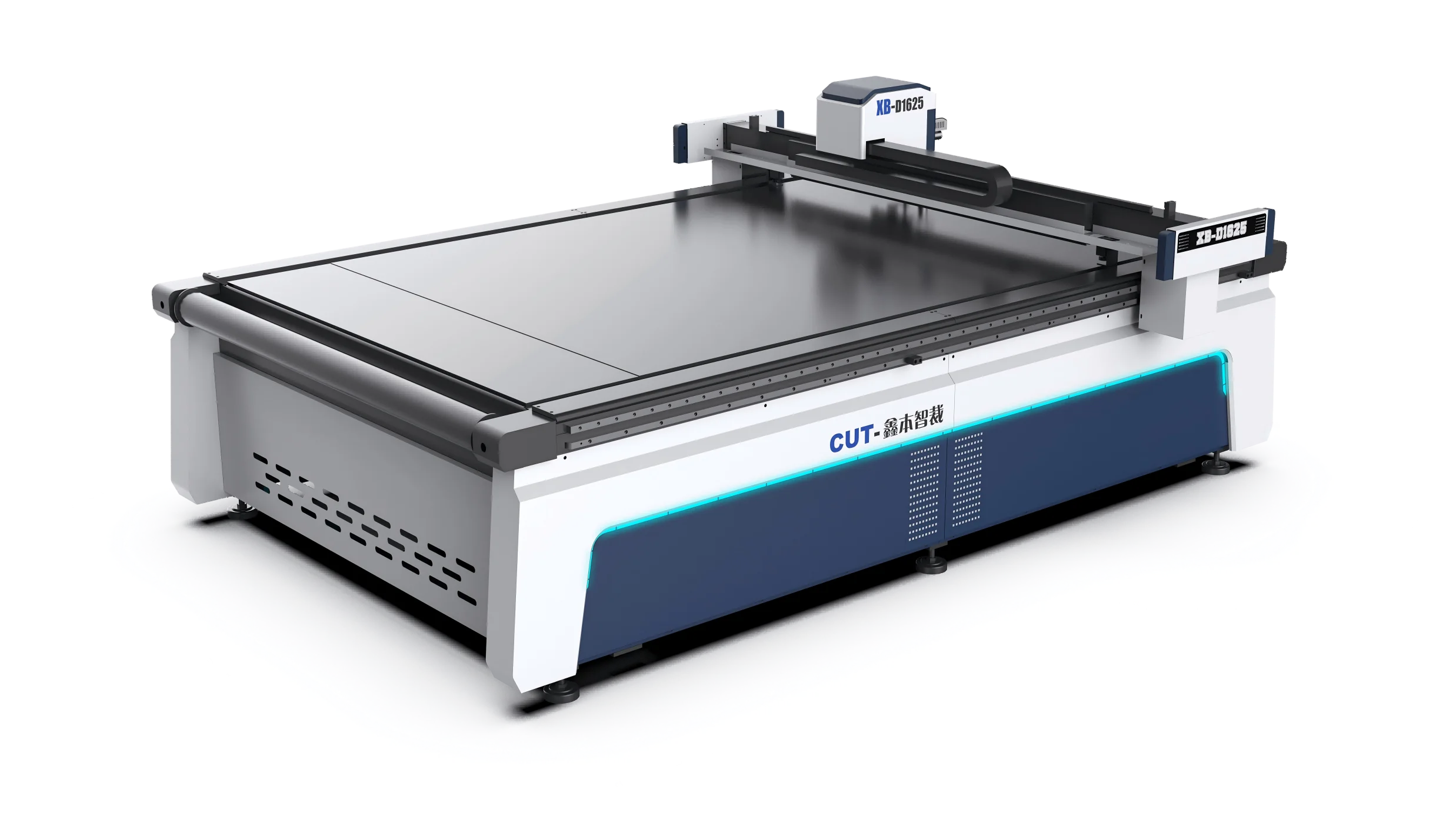 Cheap CNC Oscillating Knife Cutting Machine with Motor Flannel Blanket on Felt Canvas Glass Fiber Foam Ceramic Board