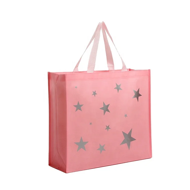Bolso De Mano De Pp No Tejido Con Mango Laminado Ecológico Con Logo  Altamente Personalizable - Buy Bolso De Mano De Pp No Tejido,Bolso De Mano  Personalizado,Bolso De Pp No Tejido Con