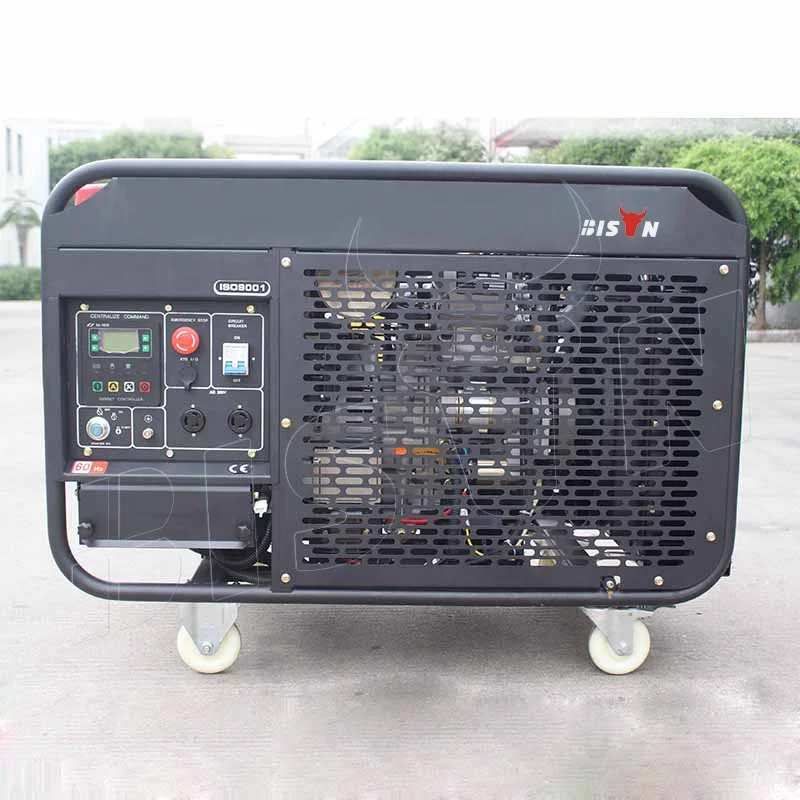 BISON 10 Kva Silent Diesel Generator 3 Phase 4 Wire 10Kva Diesel Generator Price Ac 3 Phase