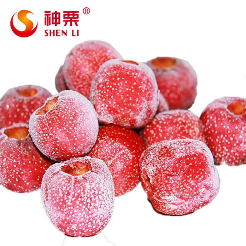 organic quick frozen hawthorn berry fruit