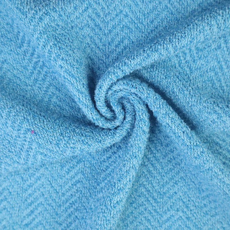 83% полиэстер 12% вискоза 5% спандекс Ангорская Елочная Свободная трикотажная ткань для пальто и