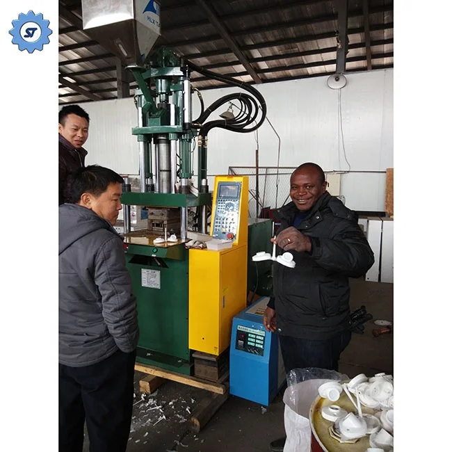 Vertical Injection Molding Machine for Bakelite Switch Carbon Fiber ABS PP Thermoplastic with Key Components Motor Bearing