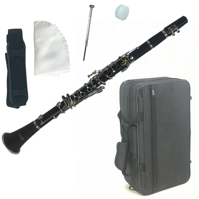 Wholesale Hot sale woodwind instrument Black 17 BB Toner Clarinet for Adults From m.alibaba.com