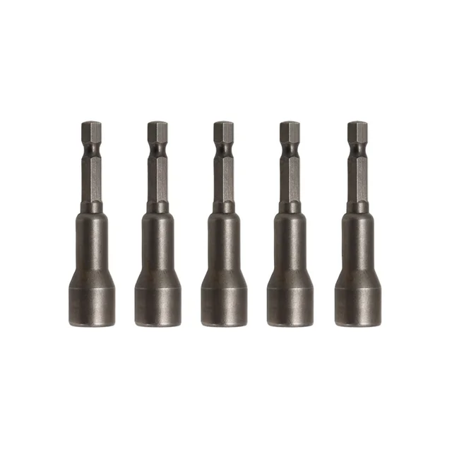 Super Quality Crv  Sandblast 8mm Impact Screwdriver Bits Sae Nut Setter