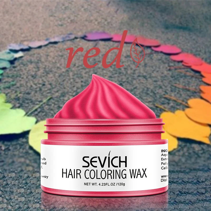 New Arrival Strong Hold Edge Control Organic Hair Paint Wax Pomade Gel Multiple Colors Hair Styling Color Wax