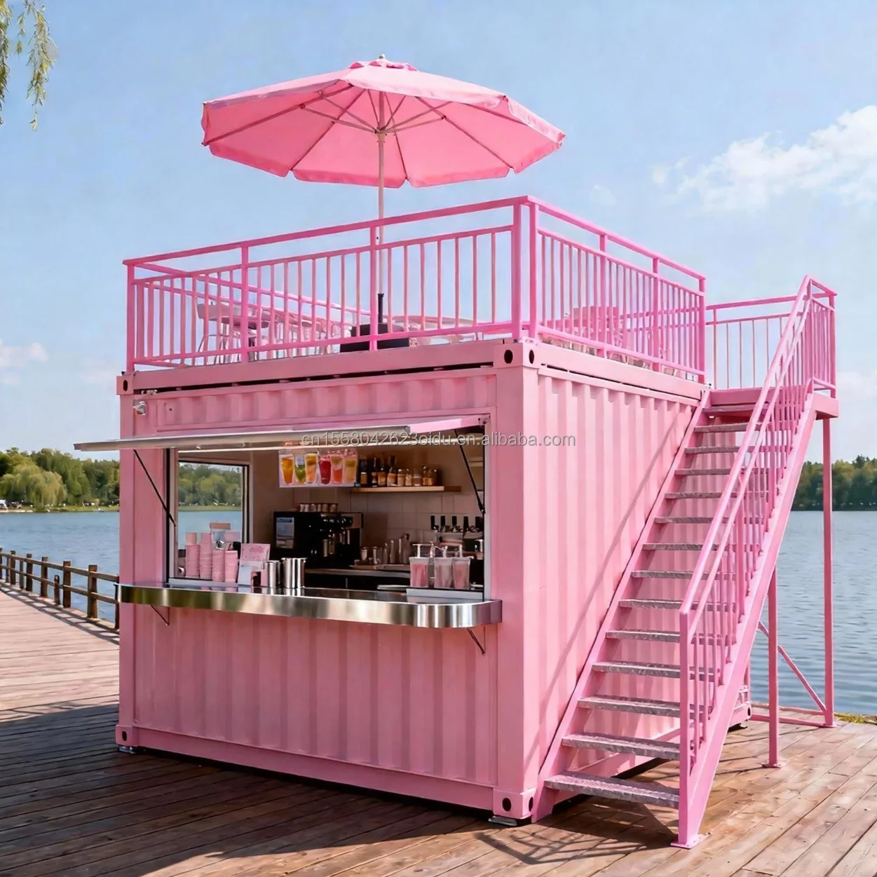10ft Pop up Container Bar and Coffee Shop for Sale
