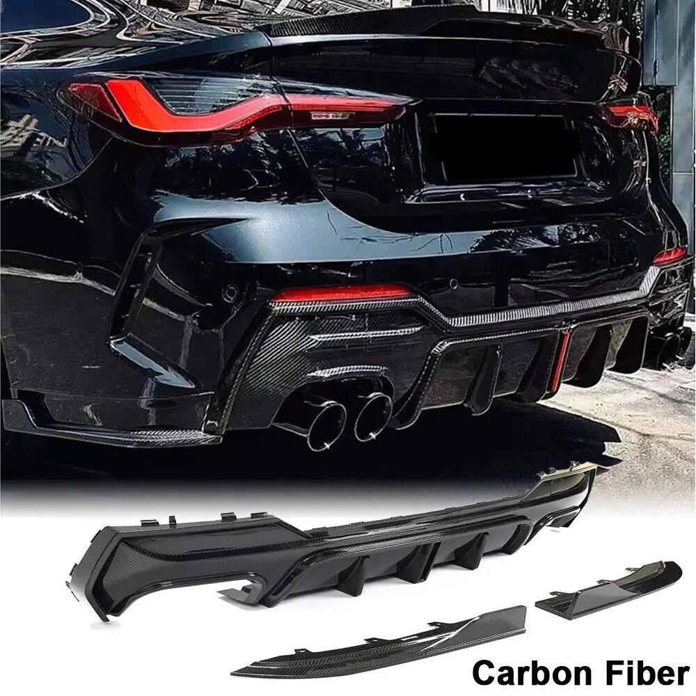 Jcsportline Carbon Fiber Rear Bumper Diffuser For Bmw Series G G M Tech Buy