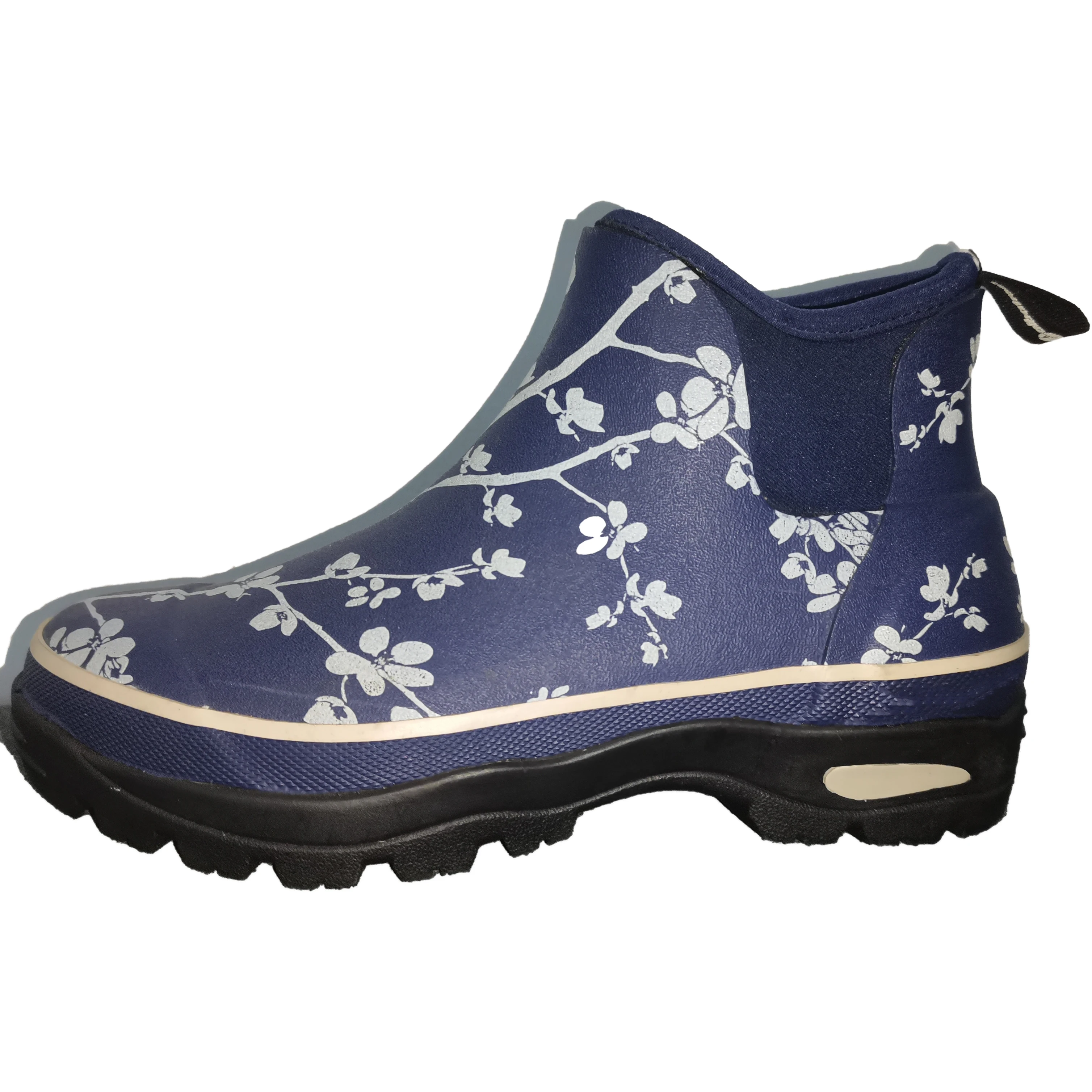 RIEKER Botín neopreno impermeable de mujer RIE Z7161 NEGRO