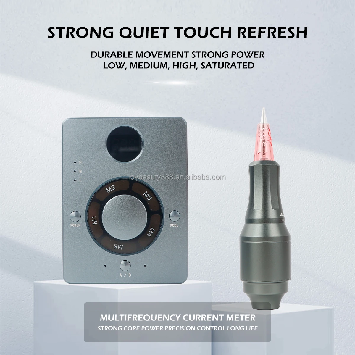 Custom PMU Digital Scalp Micropigmentation Pen Device 3 Modes Adjustable Powerful Electric SMP Permanent Makeup Tattoo Machine