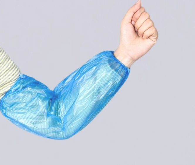 Полиэтиленовая Крышка нарукавника прозрачная пластиковая одноразовая Водонепроницаемая дешевая синяя индивидуальная токсичная упаковка Электронная пищевая шт. концентратор