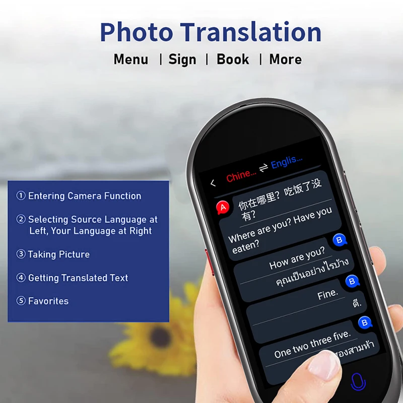 Z8 Smart Translator - 137 Languages Offline Voice Translation