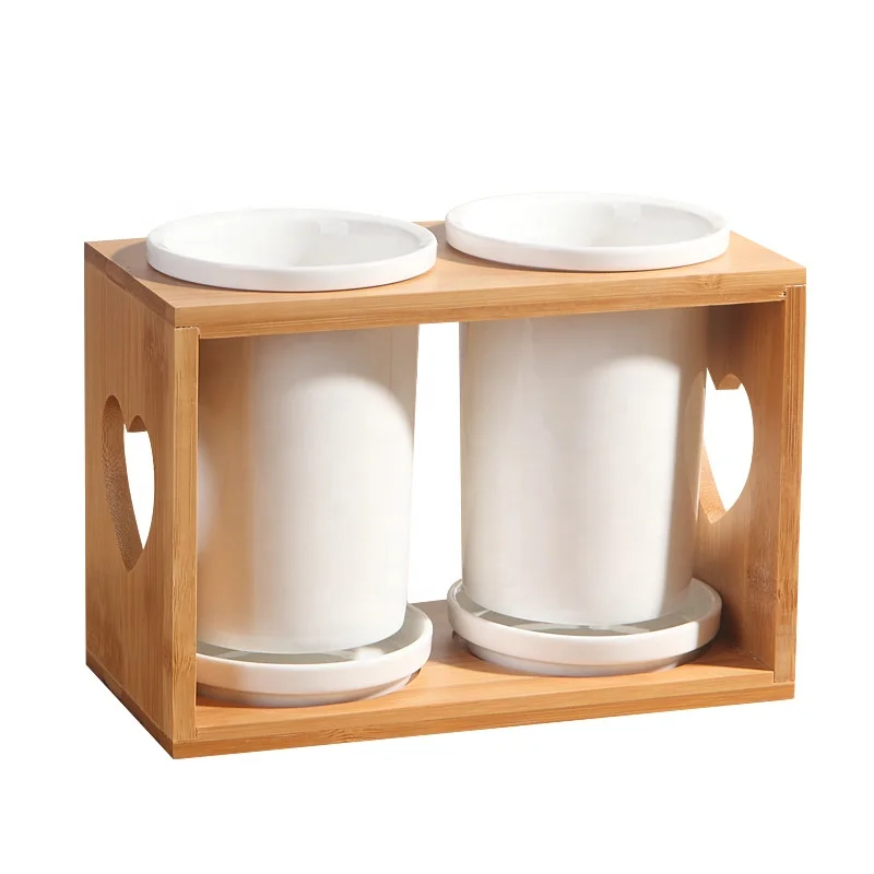 Honbay 5PCS Fashion Ceramic Chopsticks Holder Japanese Style