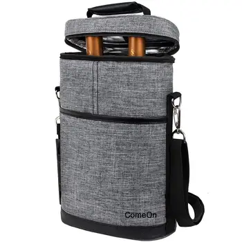Portable Wine Cooler Bag Reusable Freezable Pouch Portable Wine Cooler Bag