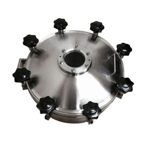 
 Гигиеническая круглая крышка люка с крышкой крышки люка с смотровым стеклом  