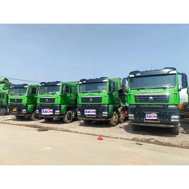 Reasonable price HOWO 336 371 380hp 6*4 widely used dump truck trailer for sale