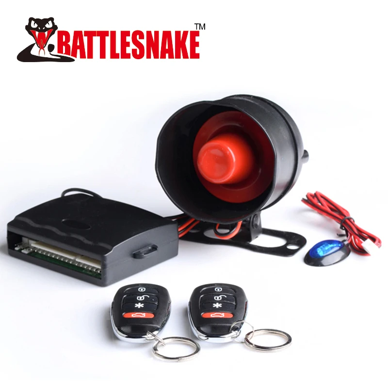 Universal Remote Control Car Alarm Security System DC12V Remote Start Car Alarm for Car Bus