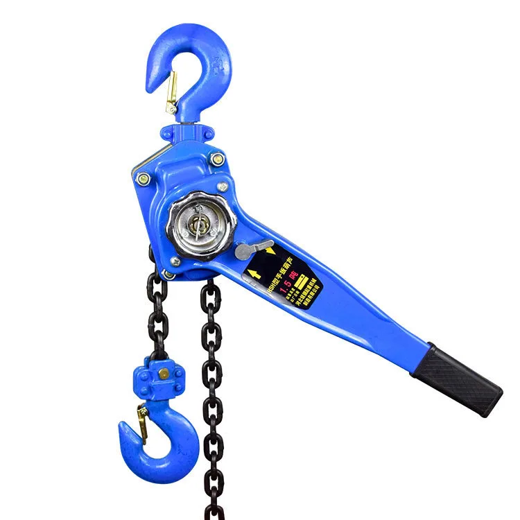 Manu-manong Chain Hoist Block Max Lift 6m Chain Hoist Construction Lift