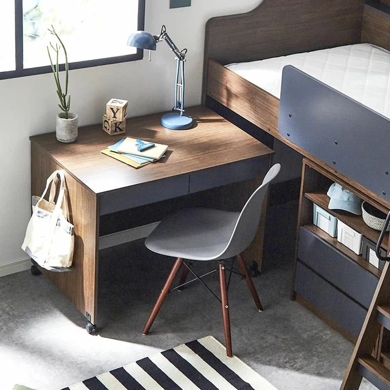 Multi-Functional Japanese-Style MDF Material Kids' Beds for Children and Adults