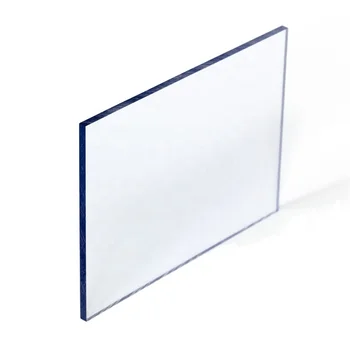 Custom rolling 1-4mm thickness solid polycarbonate transparent roofing sheet polycarbonate board for window door fence