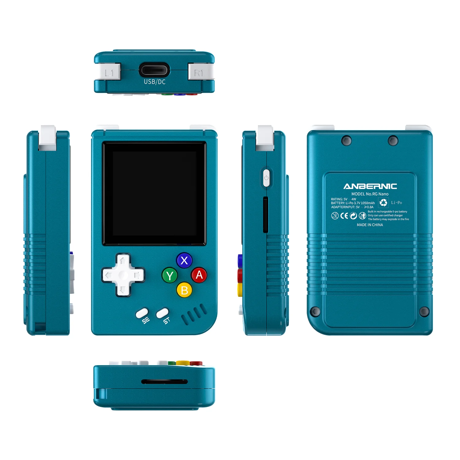 RG Nano Mini Handheld Game Player - Retro Consoles Gift Box
