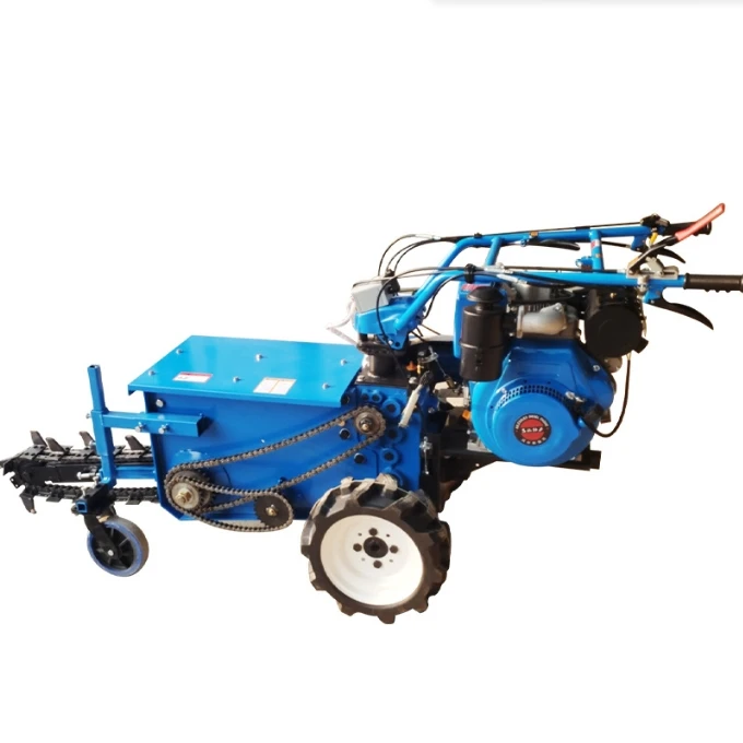 Chain Hand Trenching Machine Hydraulic Small Agricultural ...
