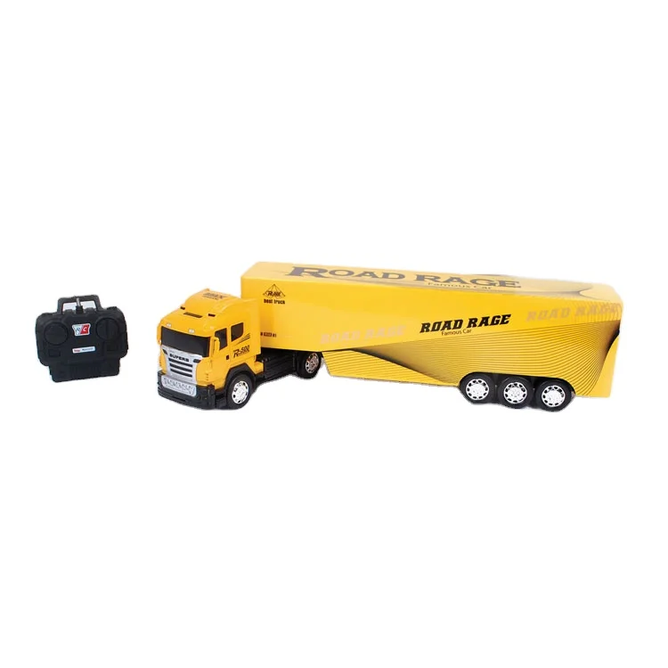 4 Channel Radio Control  Toy Rc Truck Container with Light