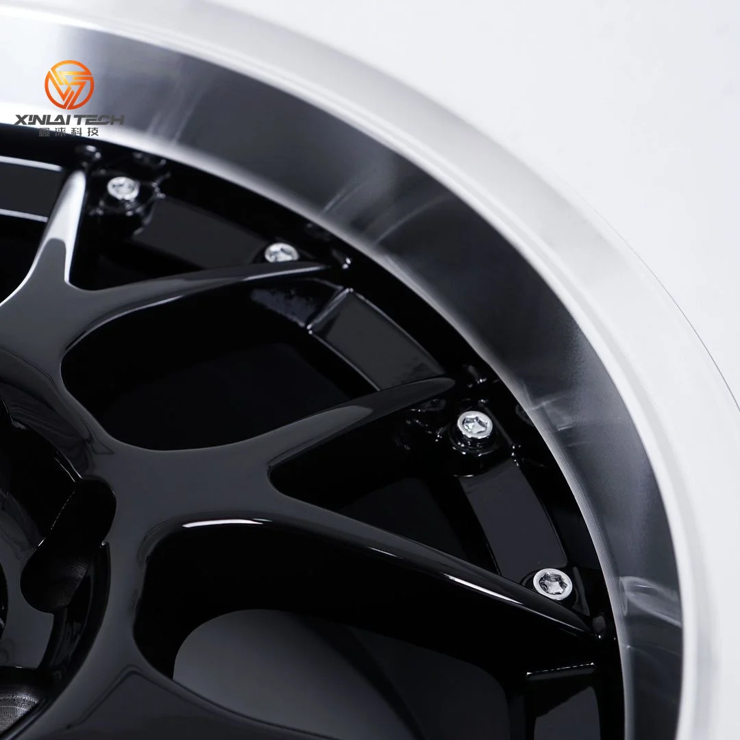 XL Hot Sale 2 / 3 Piece Forged Brushed Polished 5x120 5x112 5x114.3 18 19 20 21 22 Inch Wheel for Racing Deep Concave Car Wheel - Image 5