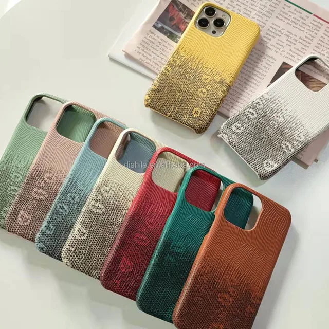 High-end Gradient Leather Texture Protective Phone Case, Latest Trendy Style, Suitable for iPhone 17 Pro Max 16 15 14 Models