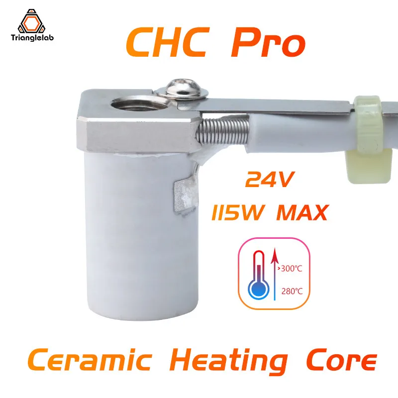 Trianglelab 115W High Power CHC Pro Kit Ceramic Heating Core Quick Heating for Ender 3 Volcano Hotend CR10 Mk3s Blv