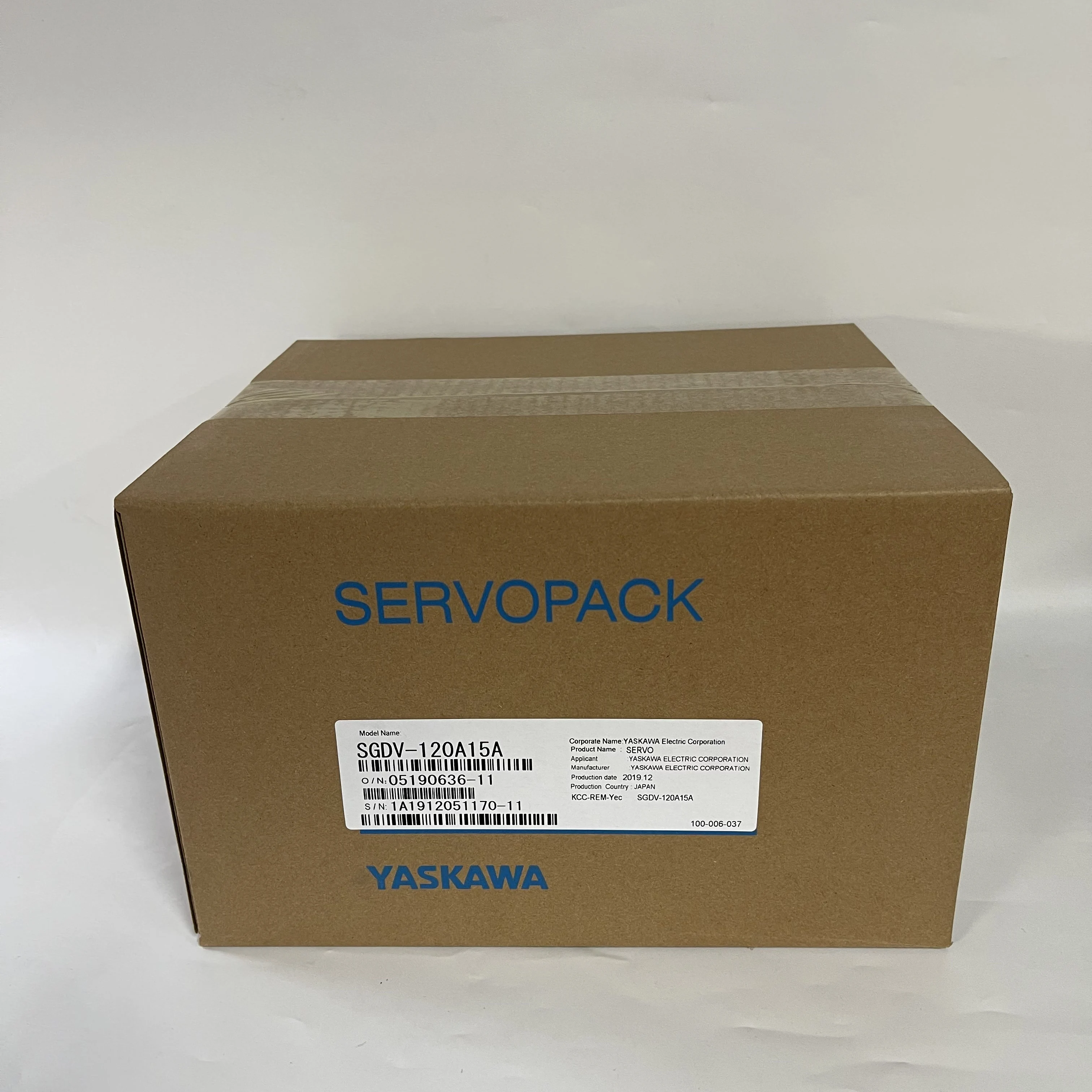 YASKAWA Servo Drive SGDV-120A15A YASKAWA Servo Drive SGDV-120A15A