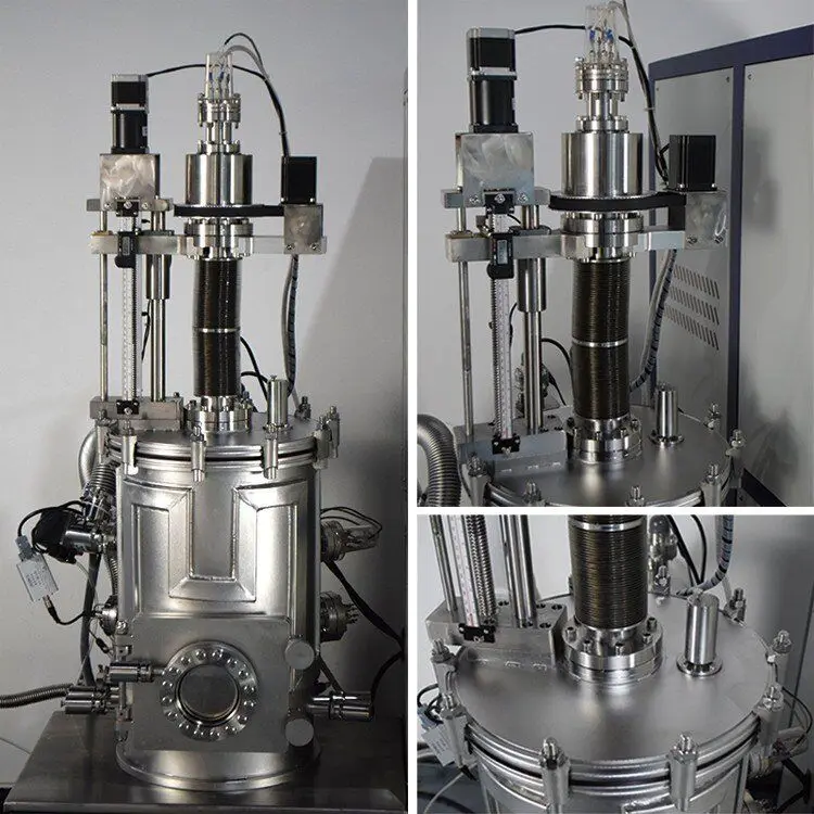 Multi Source Vacuum Thermal Evaporation System with Magnetic Shutter