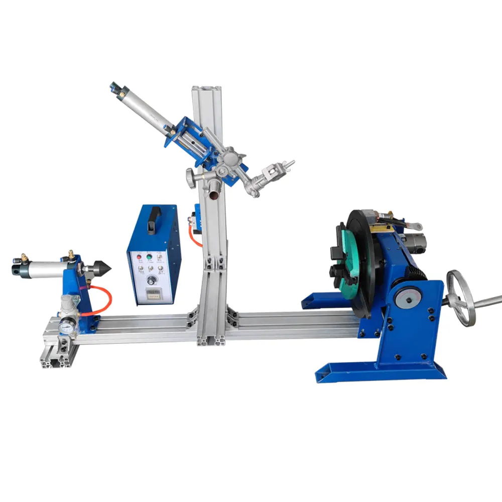 New 100kg Welding Rotary Positioner Table with Motor Stepper Welding Rotating Positioner