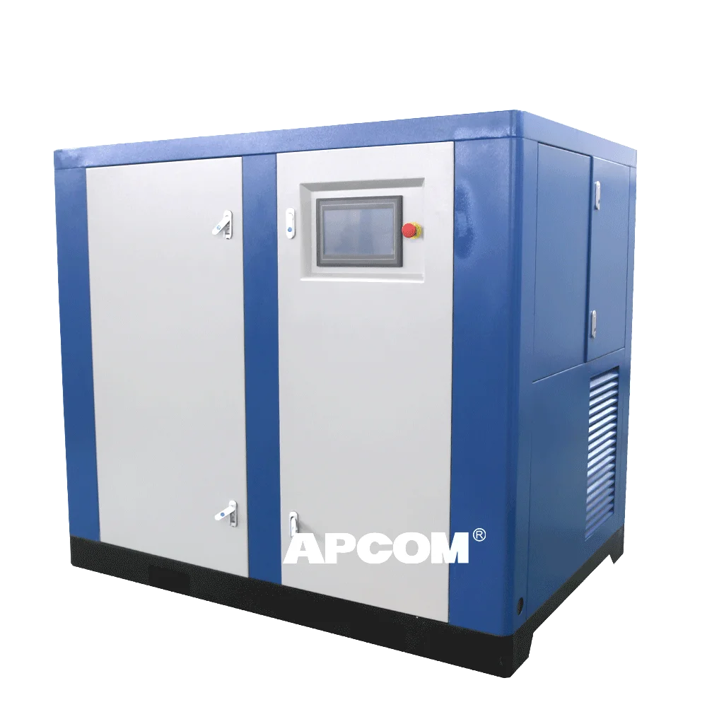 APCOMエアコンプレッサー低騒音37kw工業用エアスクリュー