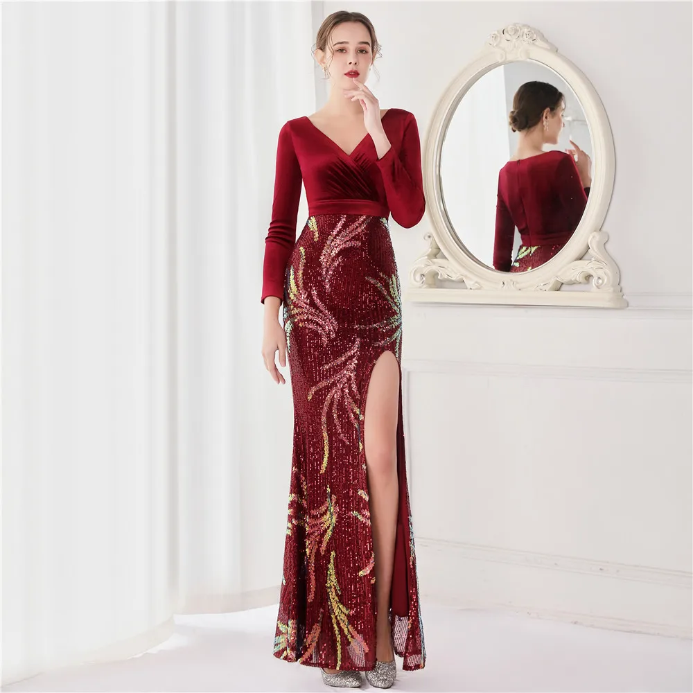 dress noble long party dress | GoldYSofT Sale Online